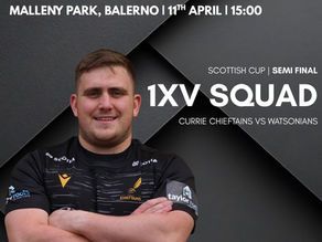 1XV Matchday Squad