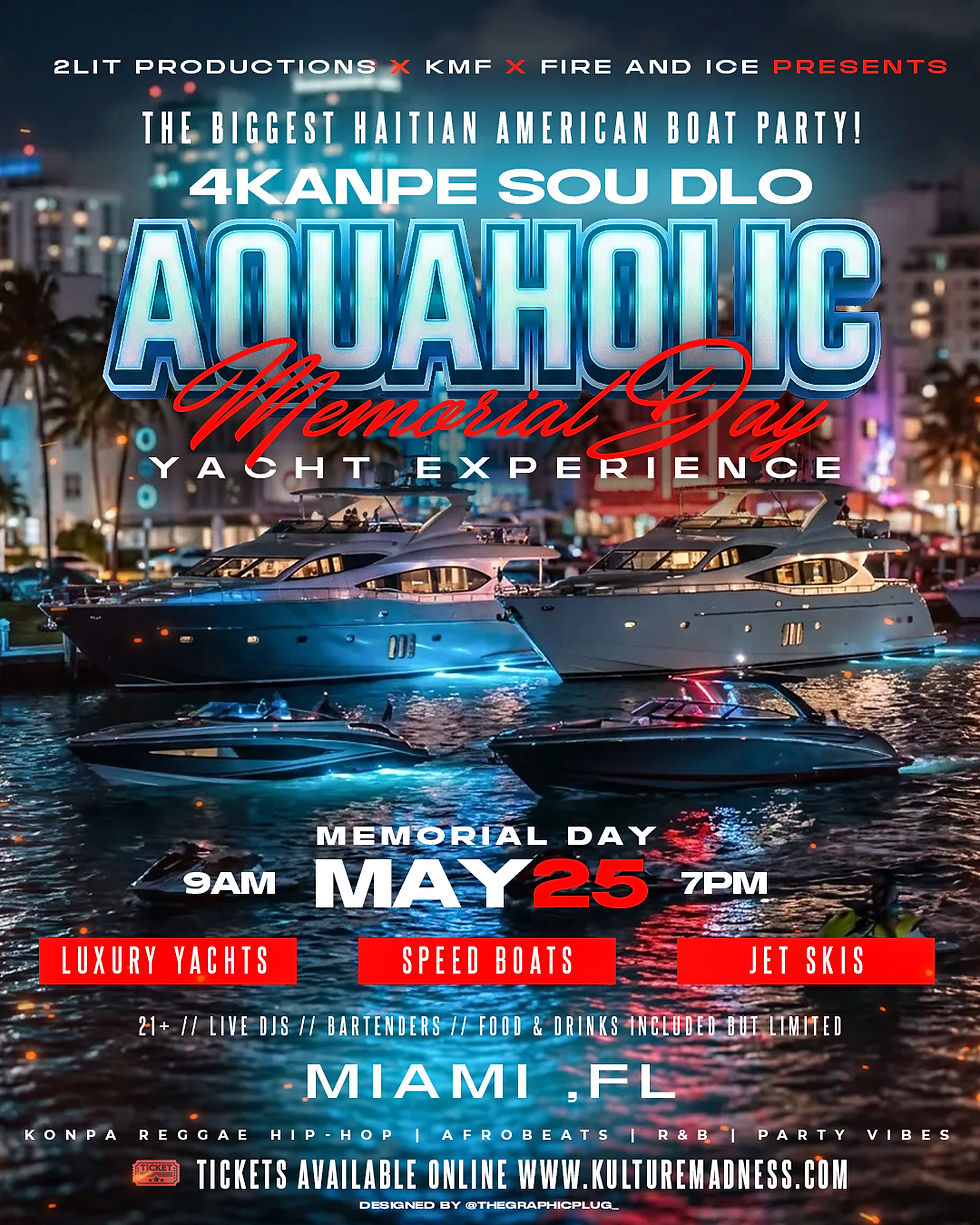 AQUAHOLIC: Miami Yacht Party