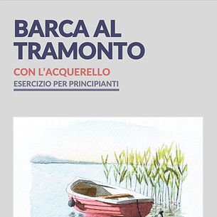 Immagine di una dispensa con una barca in primo piano