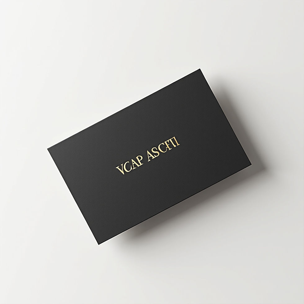 Premium Foil Business Card