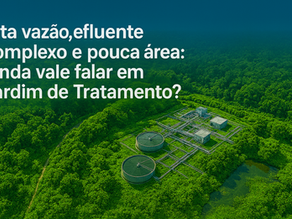 Alta vazão e efluente complexo: ainda vale falar em Jardins de Tratamento?
