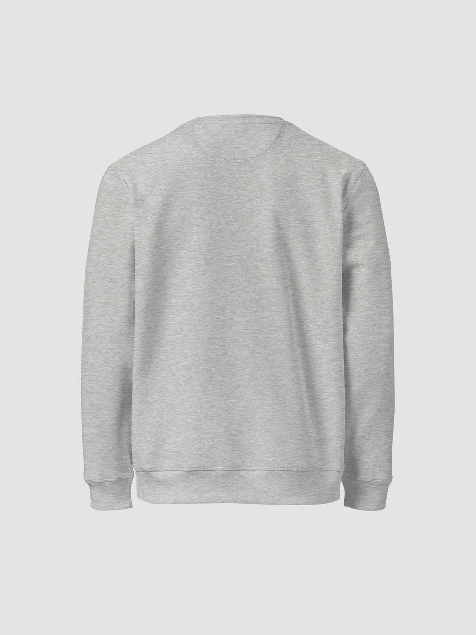 dos sweatshirt Femme gris chiné imprimé Spread love, un pistolet qui tire des coeurs