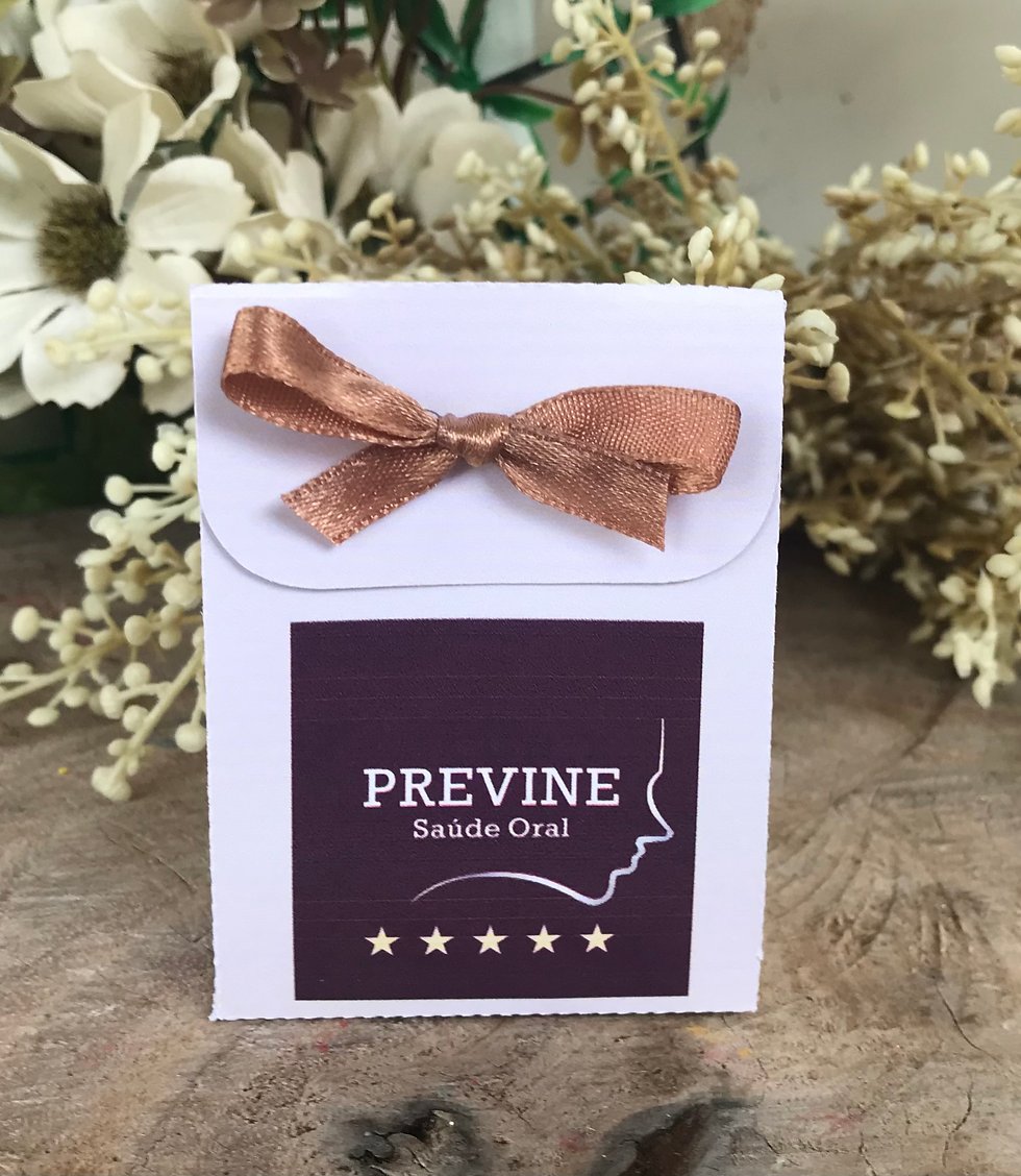 Lembrancinha Escalda Pés embalagem personalizada