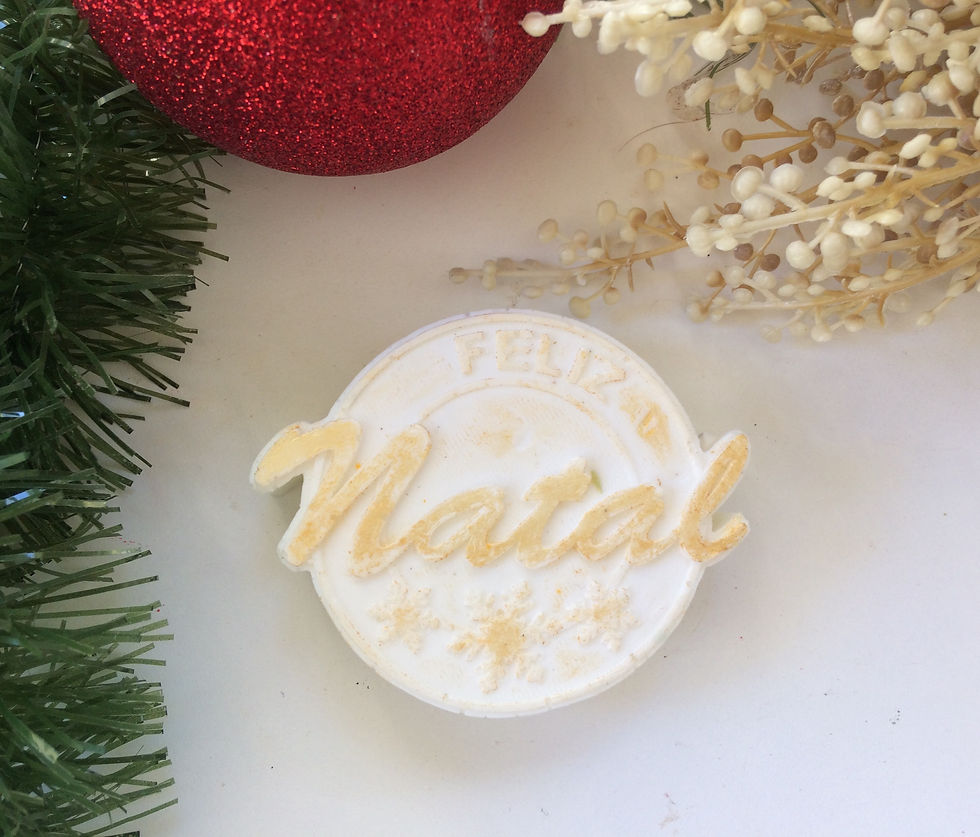 Lembrancinha Sabonete Feliz Natal