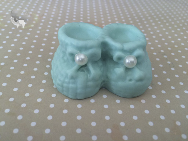 Miniatura: sabonete para maternidade e cha de fraldas