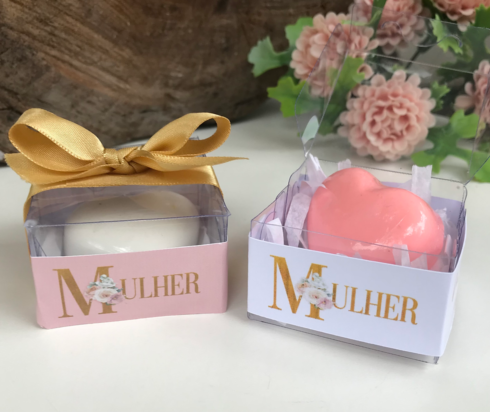Miniatura: Lembrancinha Dia da Mulher - Sabonete na Caixinha de Acetato