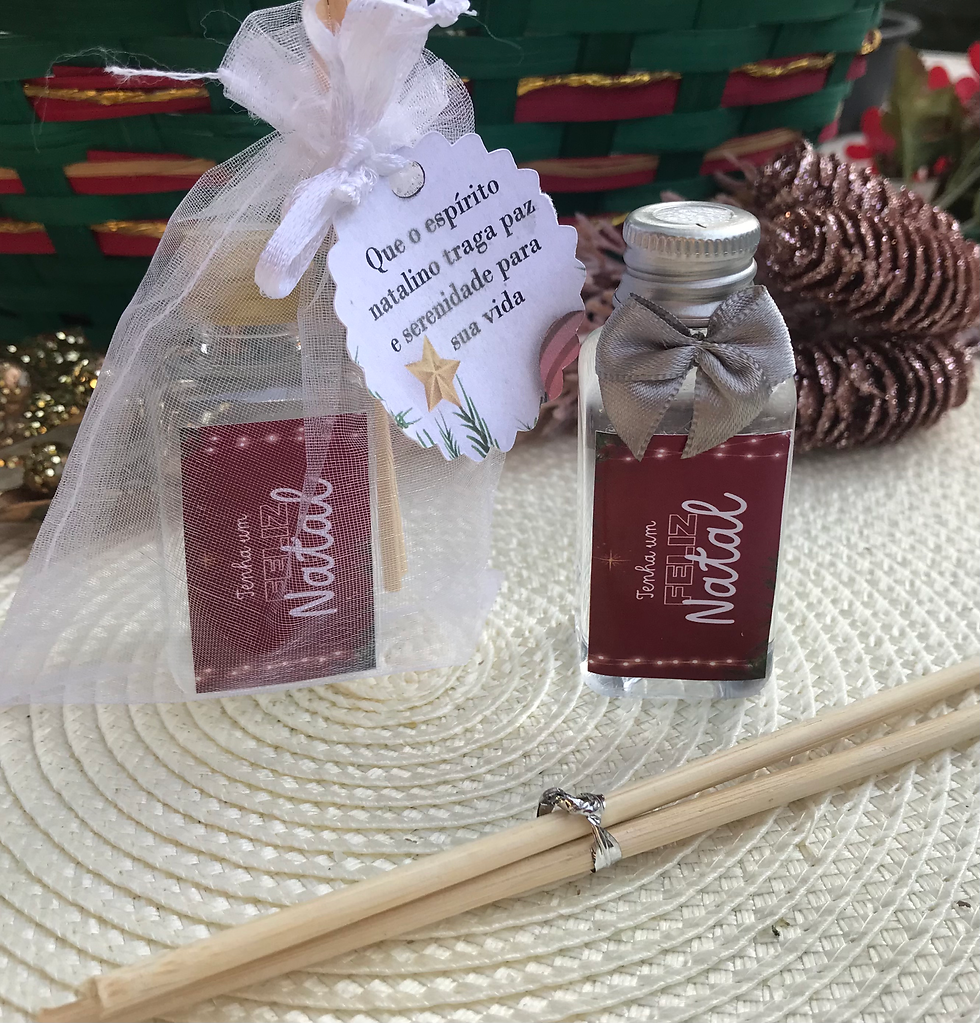 Lembrancinha Mini aromatizador de varetas