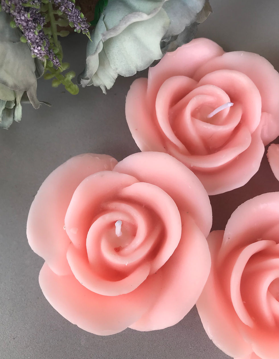 Miniatura: Lembrancinha  Vela Rosa Magnífica na caixinha