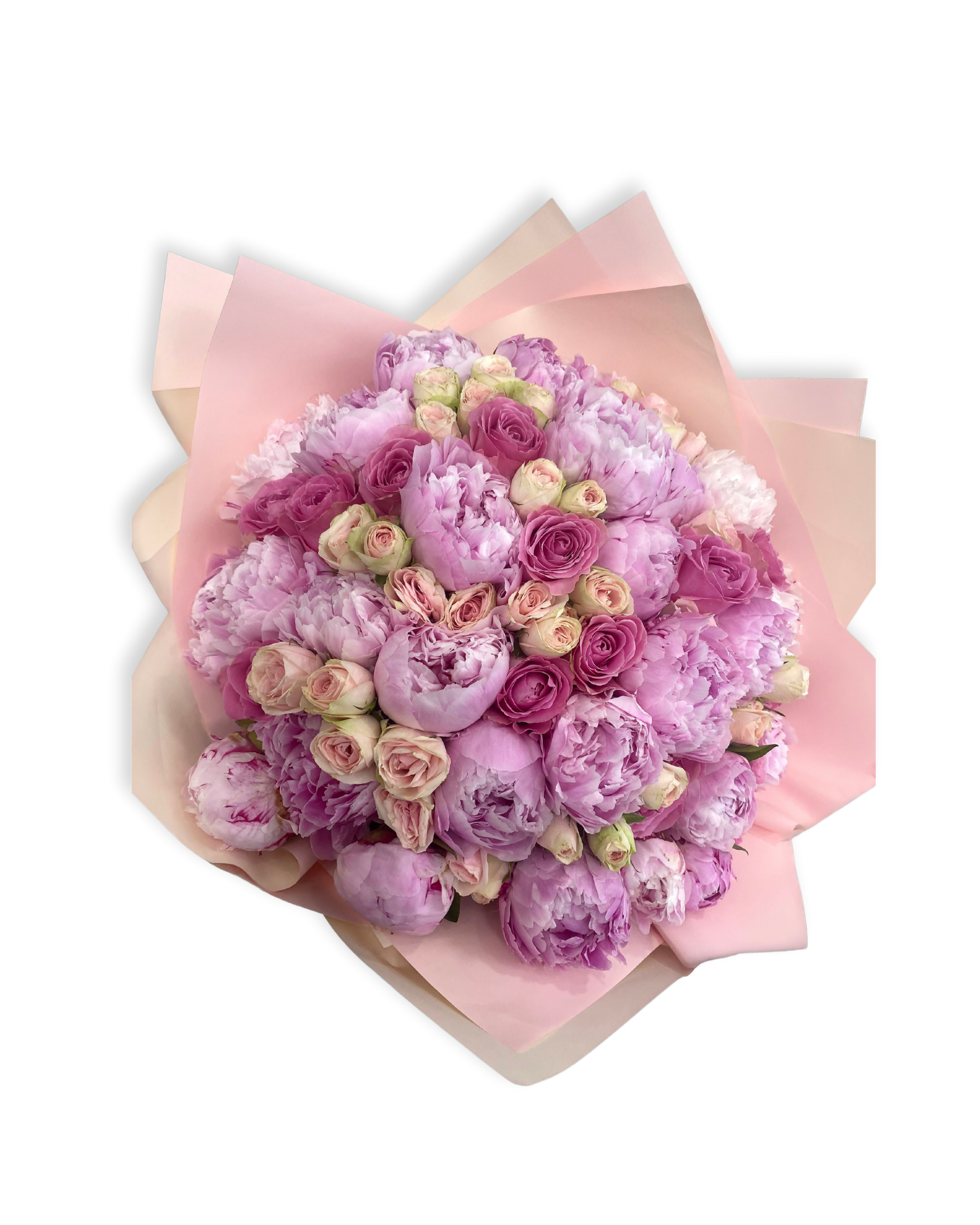 Şakayık ve güller- Acıbadem Duru Çiçekçilik