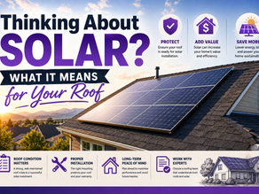Thinking About Solar? What It Means for Your Roof