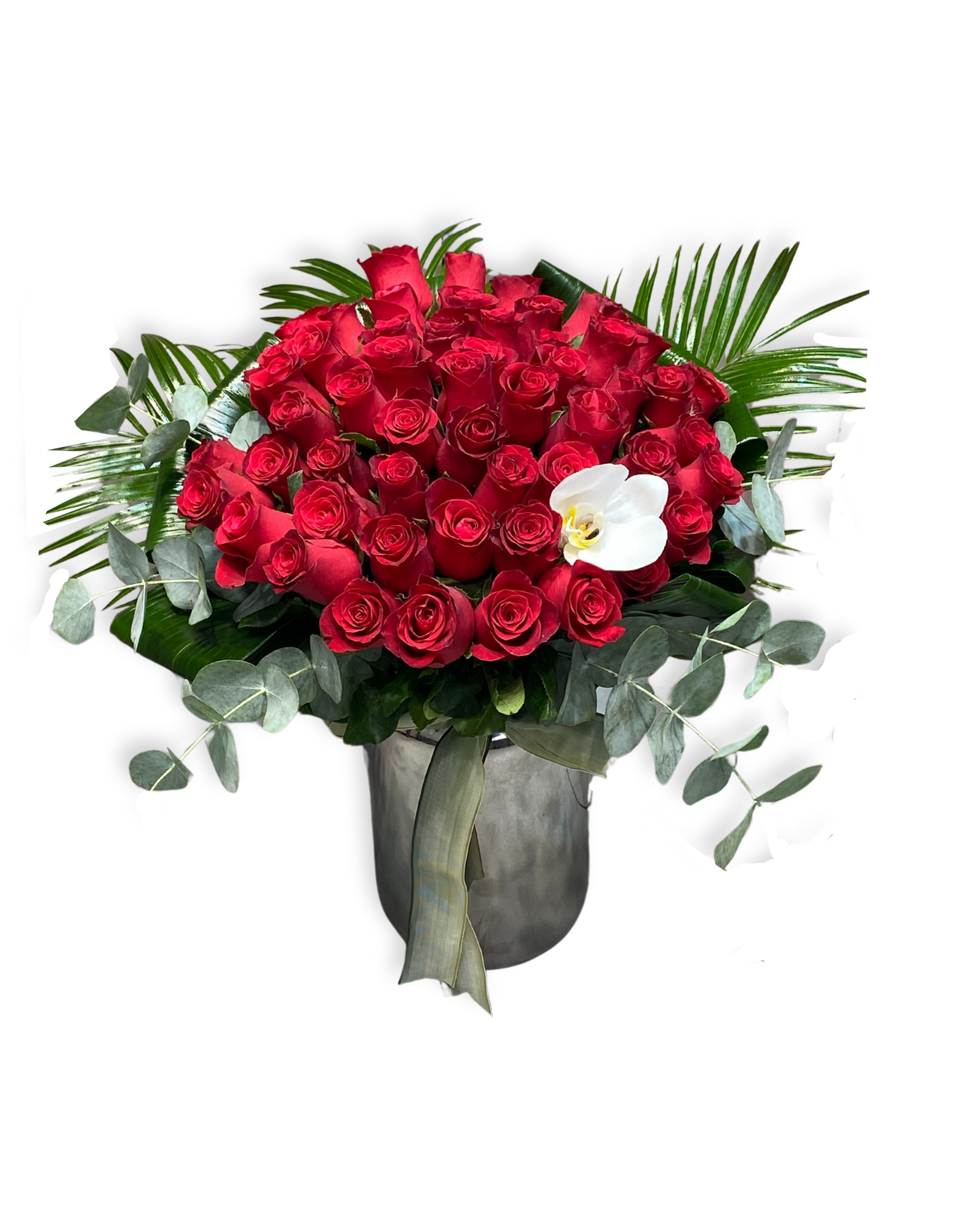 41 Kırmızı Gül Aranjmanı - Acıbadem Duru Çiçekçilik