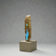 Cabochon en labradorite de Madagascar