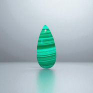 Cabochon en malachite