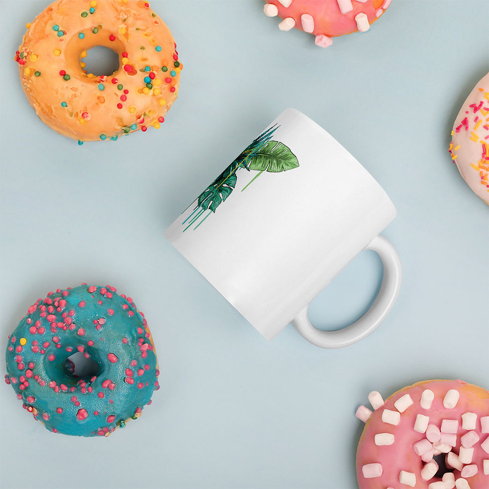 Thumbnail: White glossy mug