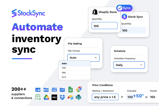 syncX: Stock Sync banner