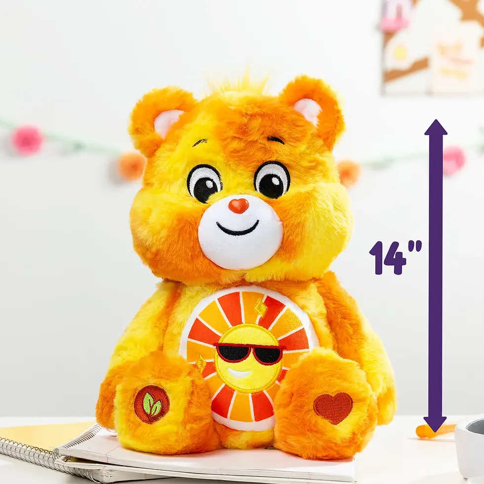 Thumbnail: Colour Splash Funshine Care Bear Medium Eco-friendly Plush