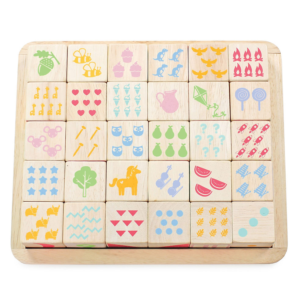 Thumbnail: ABC Wooden Cube Blocks
