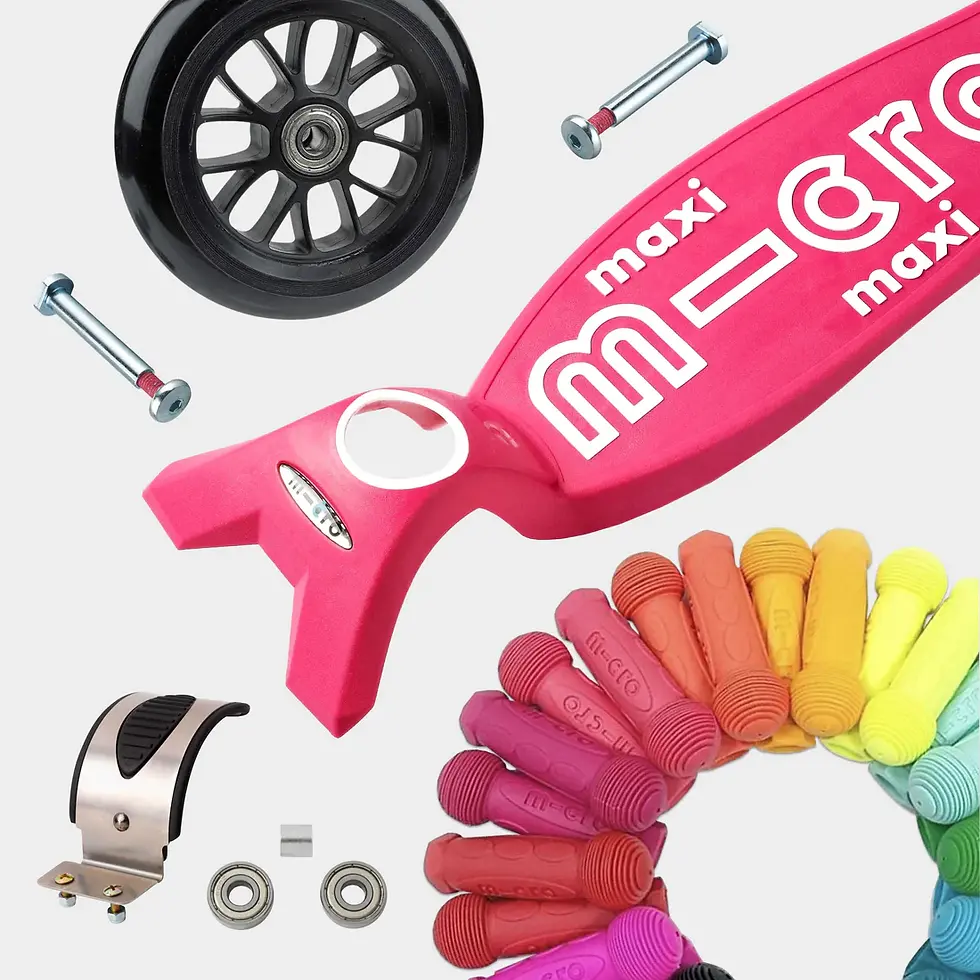Thumbnail: Micro Scooter Maxi Micro Pink Deluxe w LED Wheels
