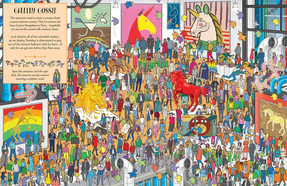 Thumbnail: Where's the Unicorn? An Epic Adventure: A Magical Search and Find Book