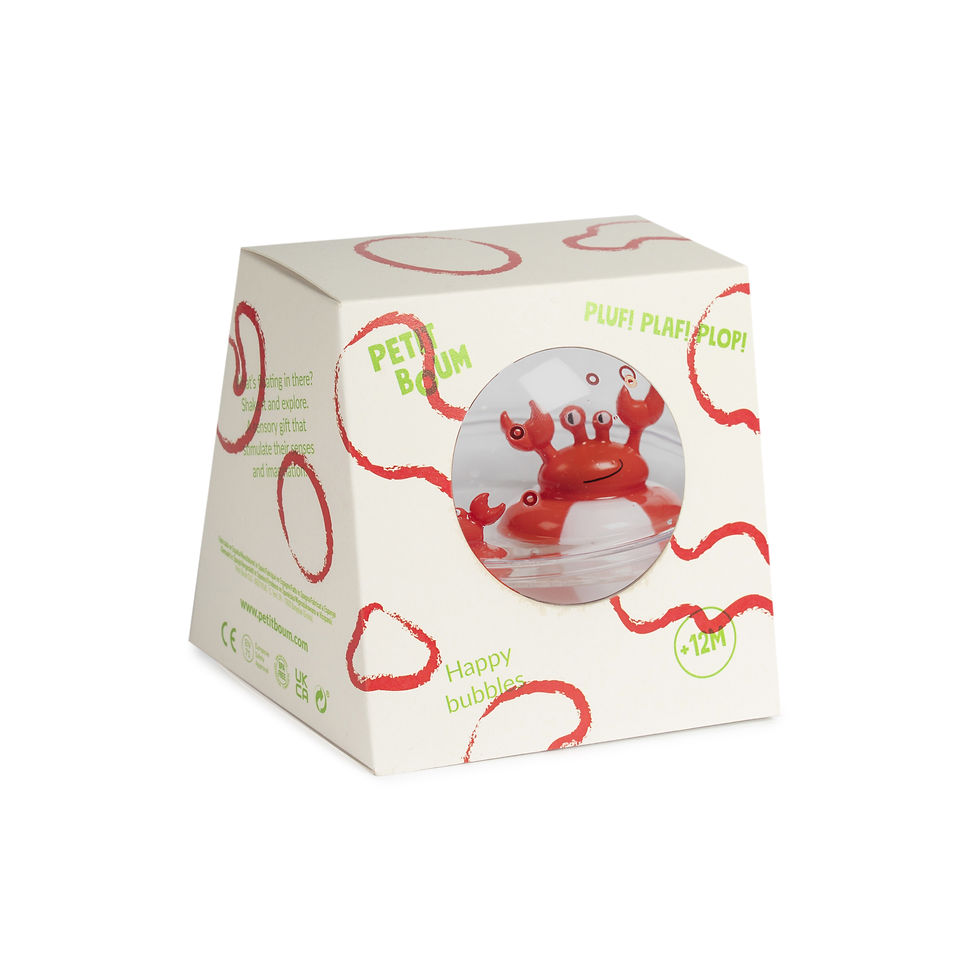 Thumbnail: Happy Bubbles Sensory Bath Toy Crabs