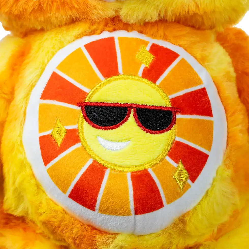 Thumbnail: Colour Splash Funshine Care Bear Medium Eco-friendly Plush