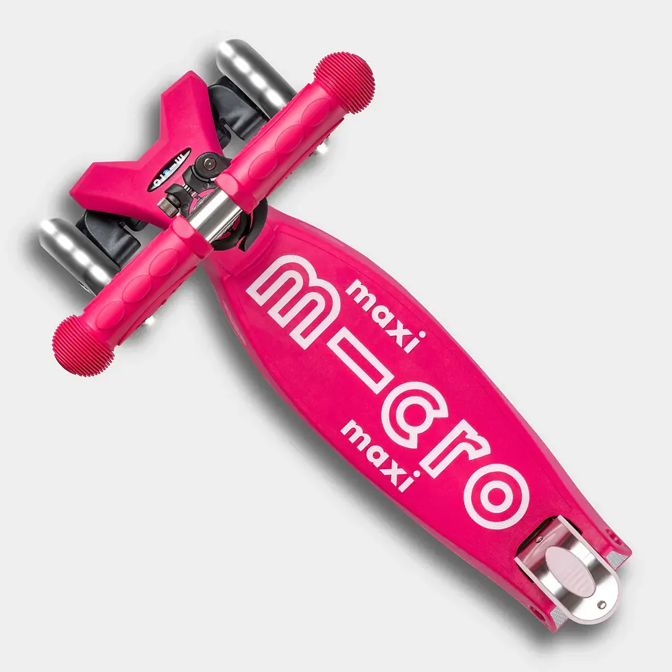 Thumbnail: Micro Scooter Maxi Micro Pink Deluxe w LED Wheels