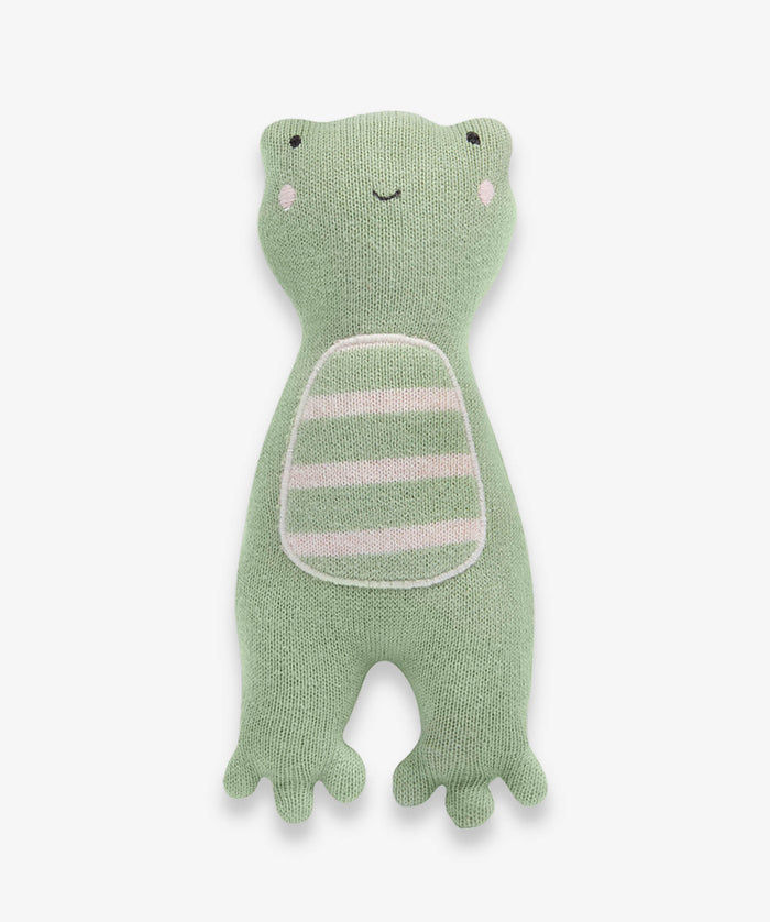 Thumbnail: Frog Organic Cotton Baby Rattle