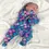 Thumbnail: Mermaid Print Cotton Babygrow