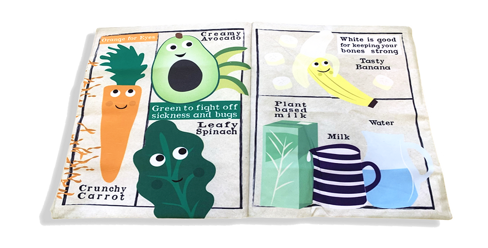 Thumbnail: Nursery Times Crinkly Newspaper Eat A Rainbow