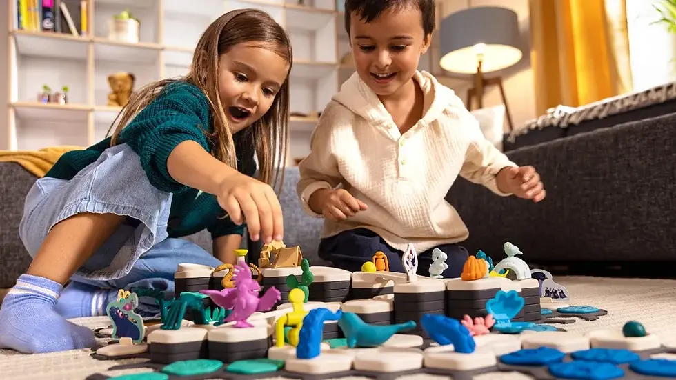 Thumbnail: GraviTrax Junior Jungle Starter Set 100pcs