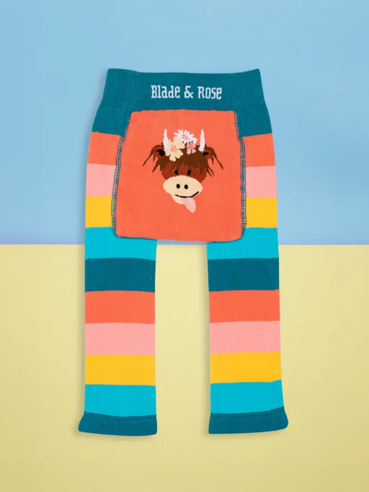 Thumbnail: Bonnie Highland Cow Leggings