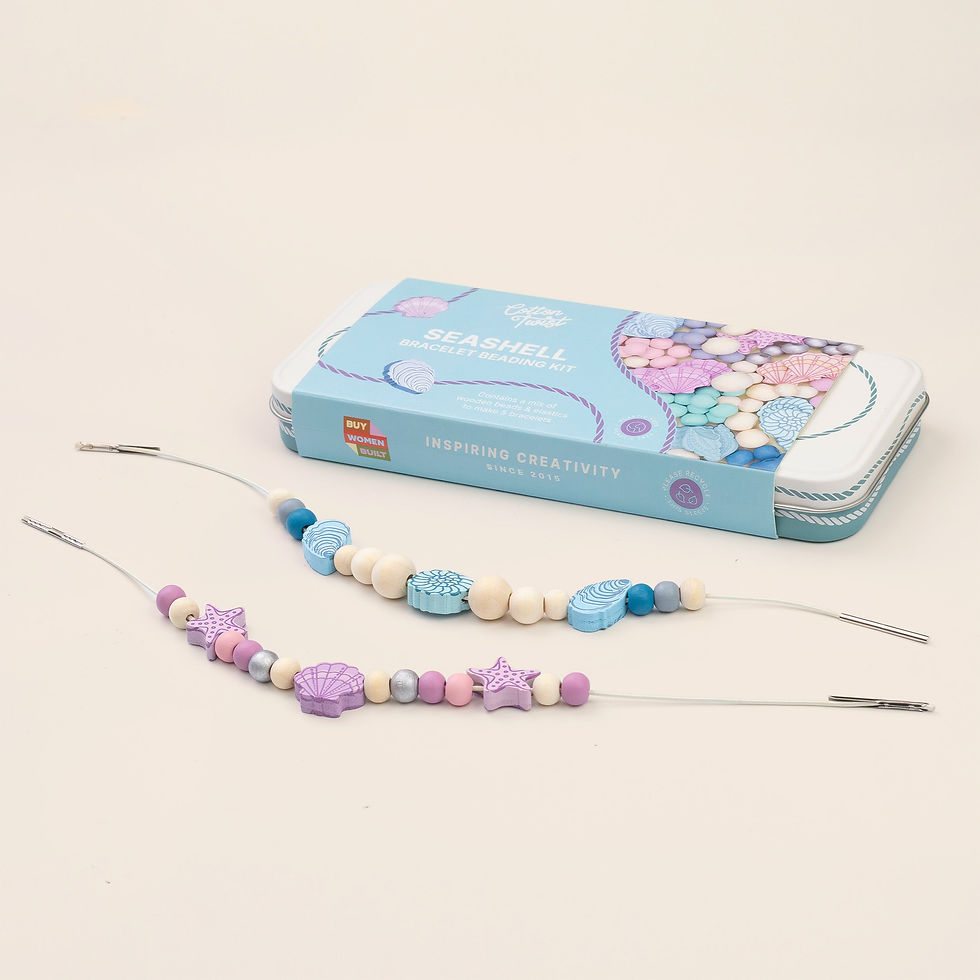 Thumbnail: Seashells Beading Bracelet Kit
