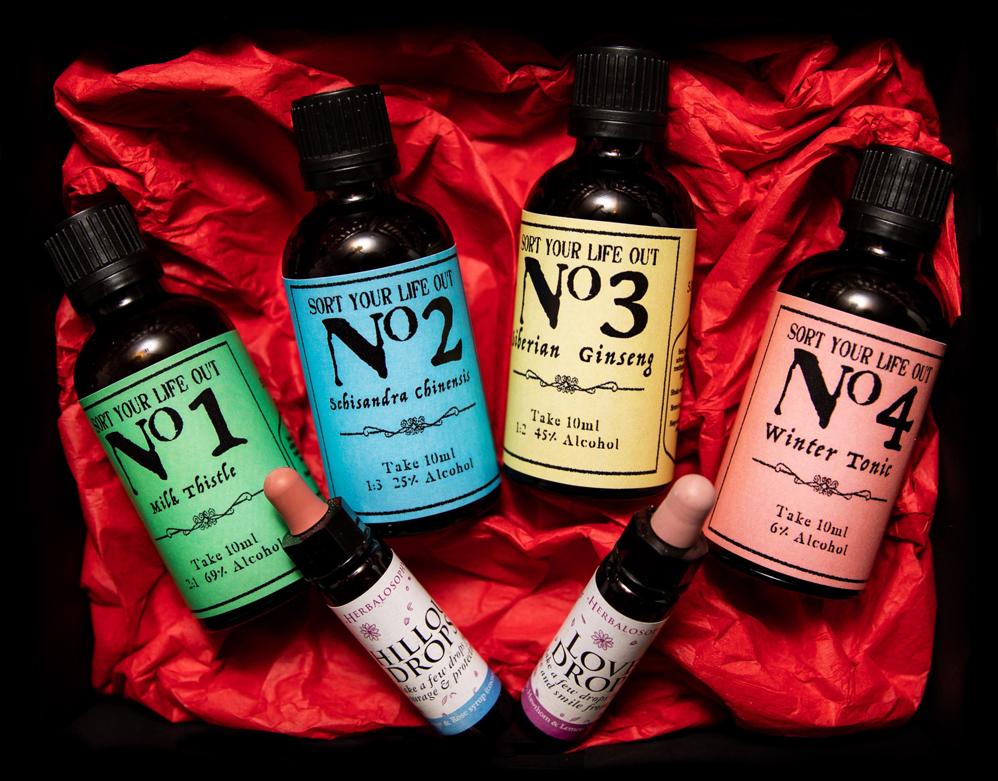 Gift Box - Sort Your Life Out Kit - 50ml bottles x 4