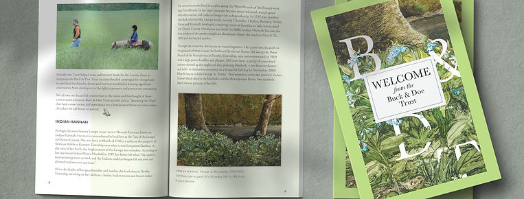 Booklet Design- Buck &n Doe Trust