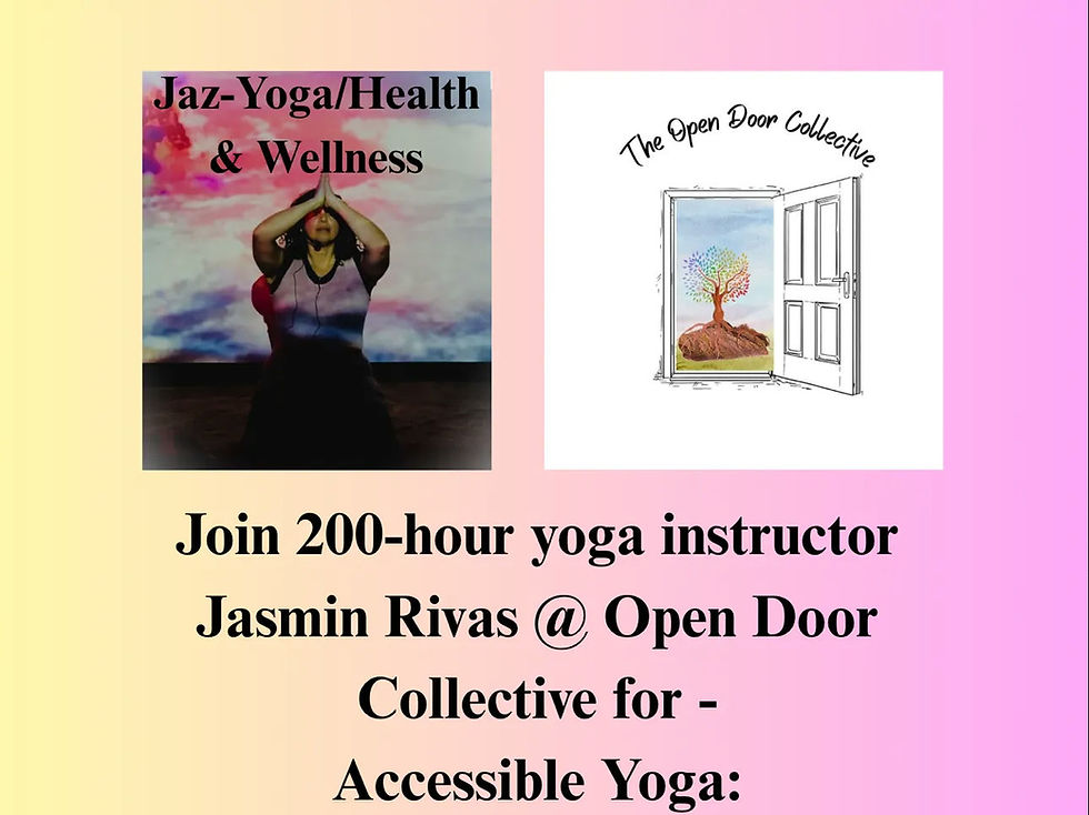 Yoga for All with Jasmin Rivas