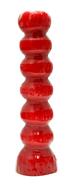 7 Knobs Red Candle