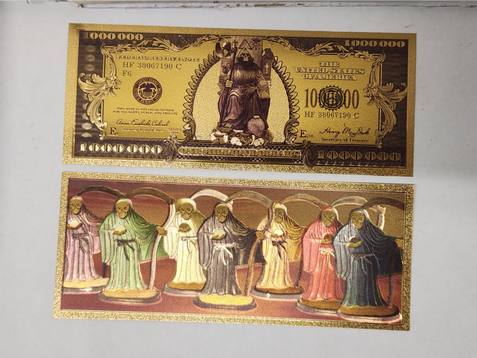 ST MUERTE GOLD PROSPERITY BILL
