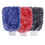 Thumbnail: AUGUST RACE MICROFIBRE DETAILING MITT BLUE, RED, GREY