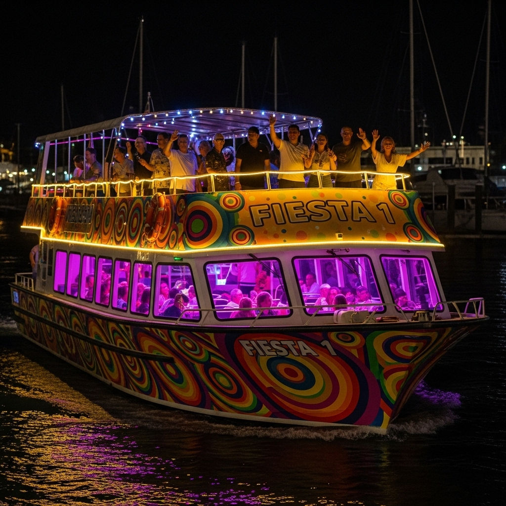 Croisière nocturne à Miami