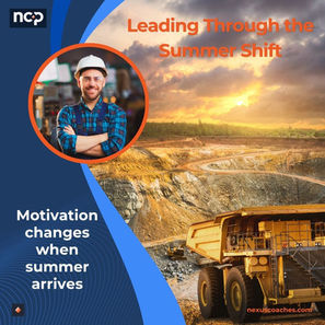 Leading Through the Summer Shift