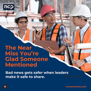 The Near Miss You’re Glad Someone Mentioned
