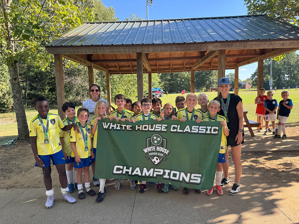 Nashville FC’s 2014B Boys crowned champions at the White House Fall Classic! A perfect weekend of soccer, smiles, and success.