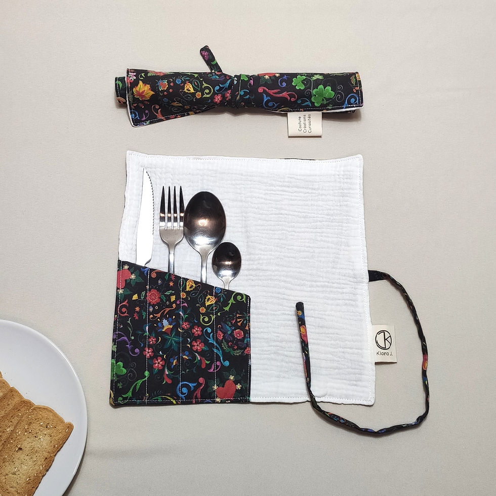 Thumbnail: Etui à couverts & serviette
