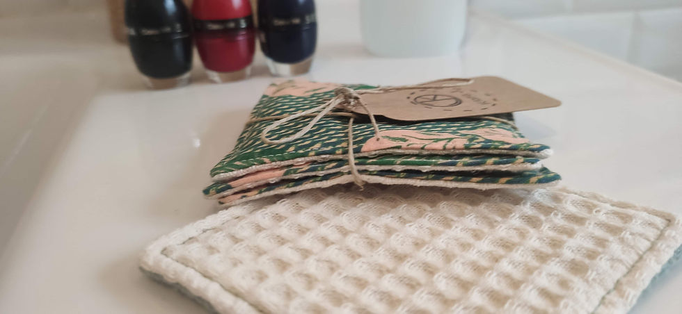 Thumbnail: Washable cotton pad - Set of 3