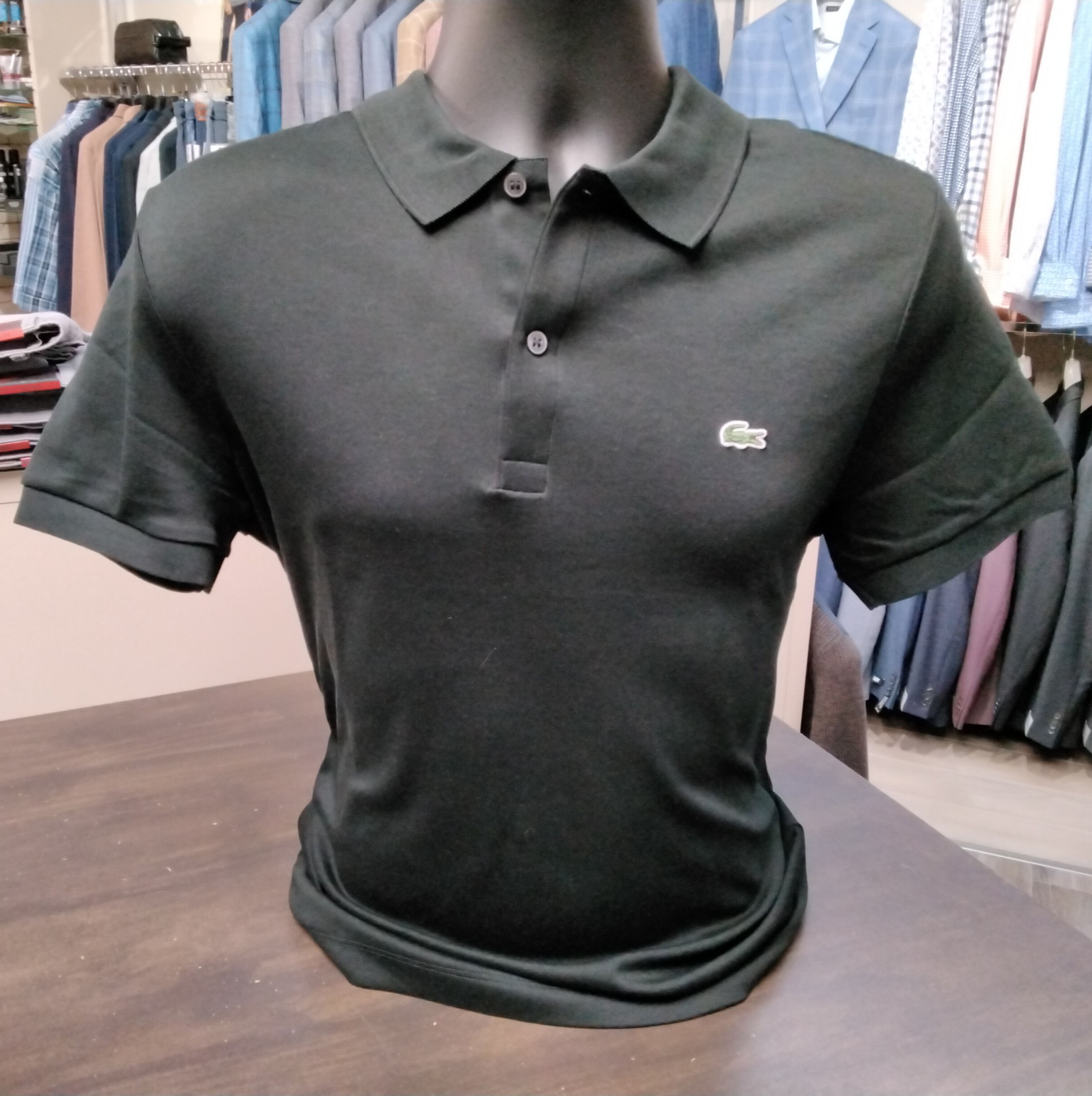 Polo LACOSTE noir