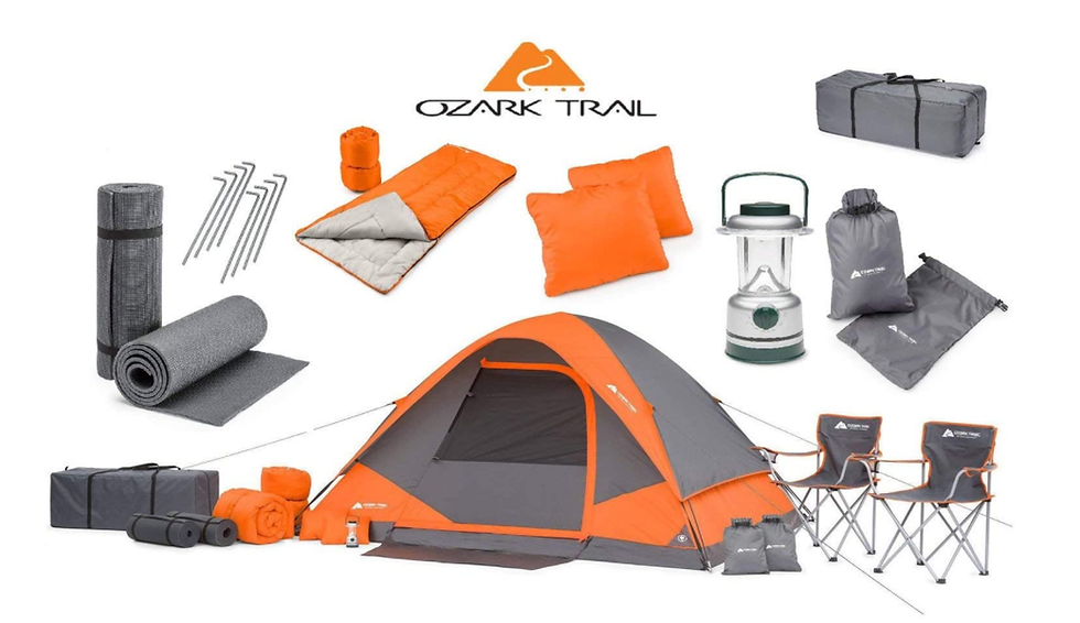 Family Camping Tent Set