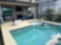 Painted Concrete Pool Deck Cleaning Sunshine Aquawash