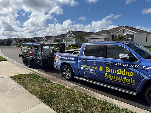 Sunshine AquaWash Truck & Trailer in Palmetto FL