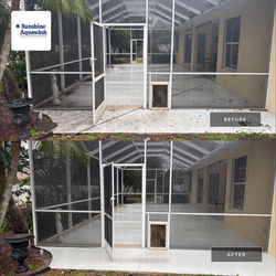 Lanai & Screen Enclosure Cleaning in River Woods, Parrish, FL