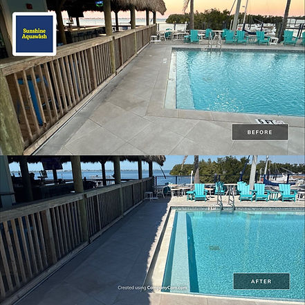 Hotel Pool Deck Cleaning Anna Maria FL